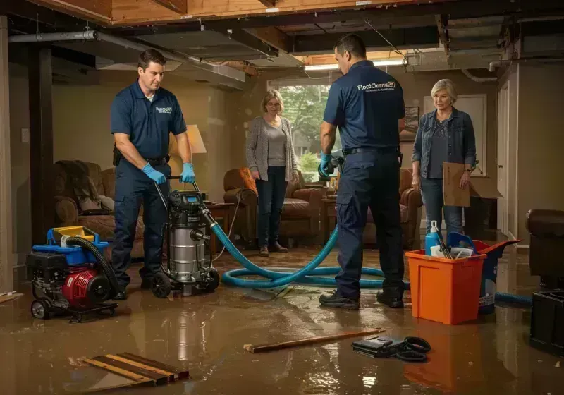 Basement Water Extraction and Removal Techniques process in Brookville, IN