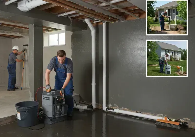 Basement Waterproofing and Flood Prevention process in Brookville, IN